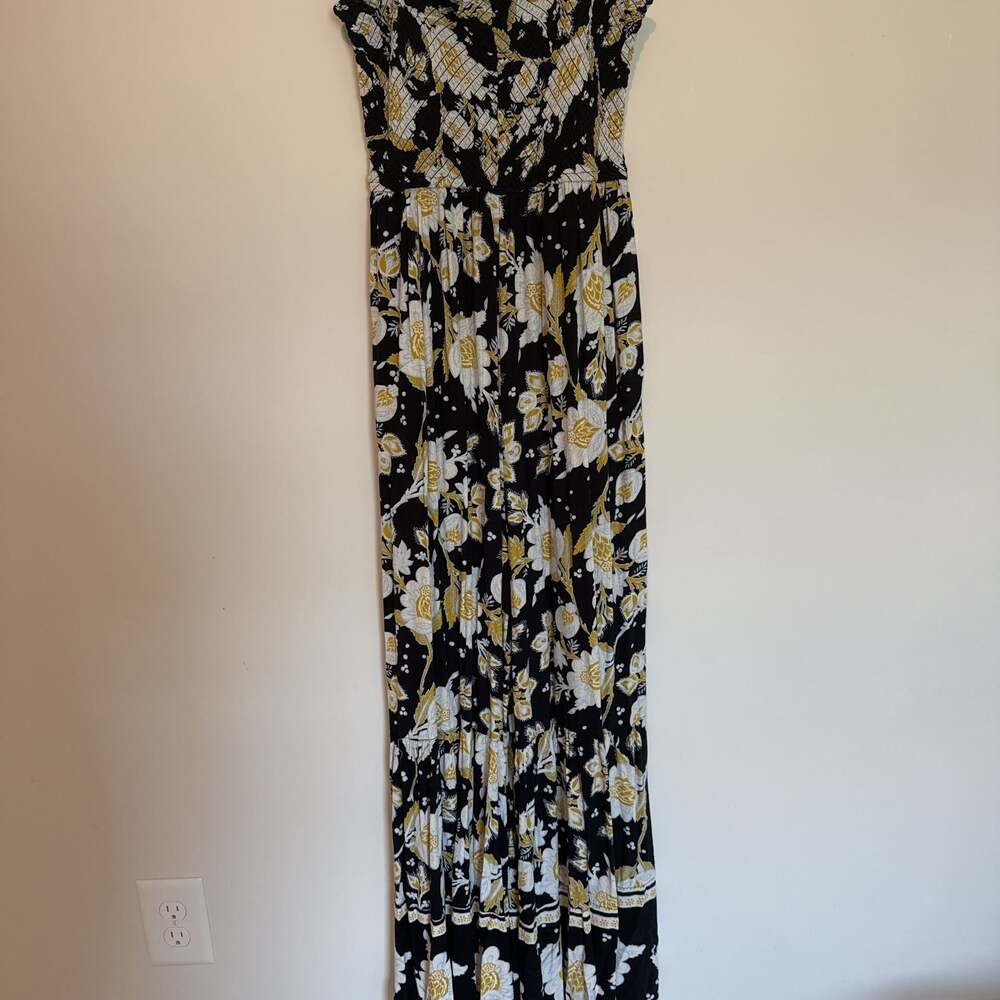 Free People Little of Your Love Jumpsuit in Moonless Combo